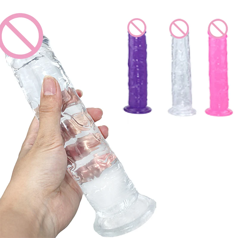 Realistické dildo jelly veľké falus sacie cuo dilda análny sex hračky pre ženy lesbické ženy gumy penis falošné dick erotické dospelých