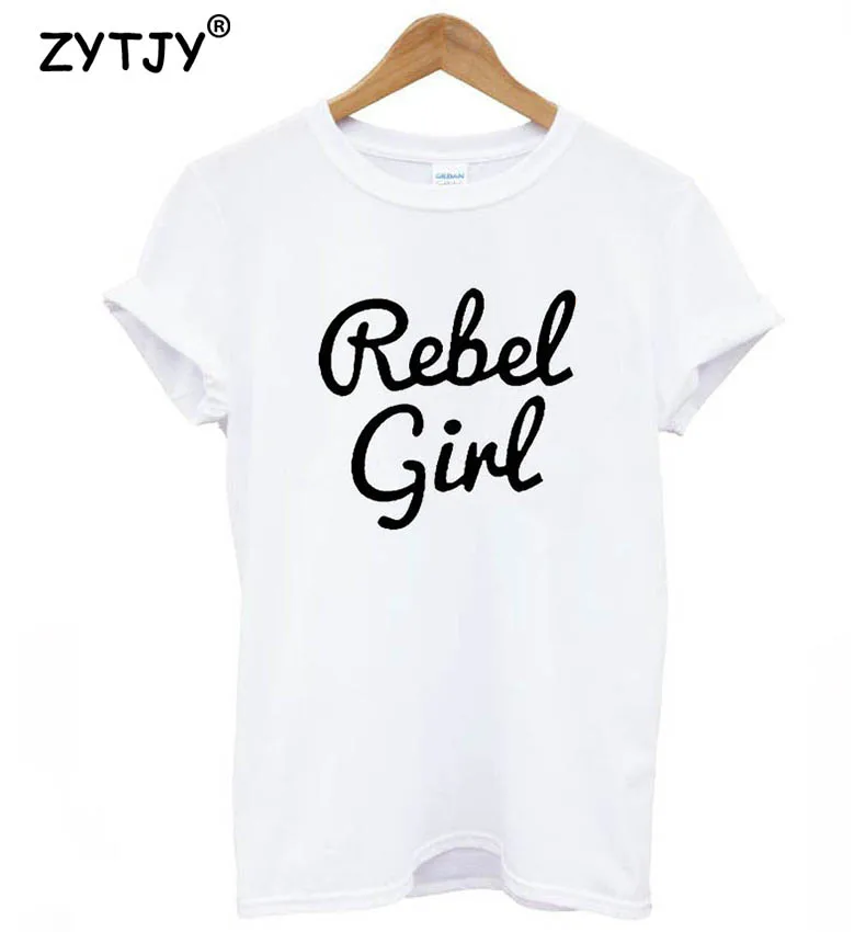 Rebel Dievča Listov Tlač Ženy Tričko Bavlna Bežné Vtipné Tričko Pre Dievča Top Tee Lumbálna Tumblr Kvapka Loď HH-43
