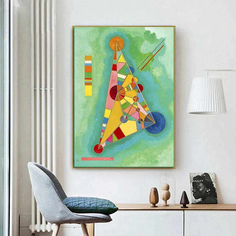 RELIABLI UMELECKÉ Plátno na Maľovanie Kandinsky Abstraktnej Maľbe Cuadros obrazov na Stenu Pre Obývacia Izba Nordic Štýl Plagáty A Výtlačky