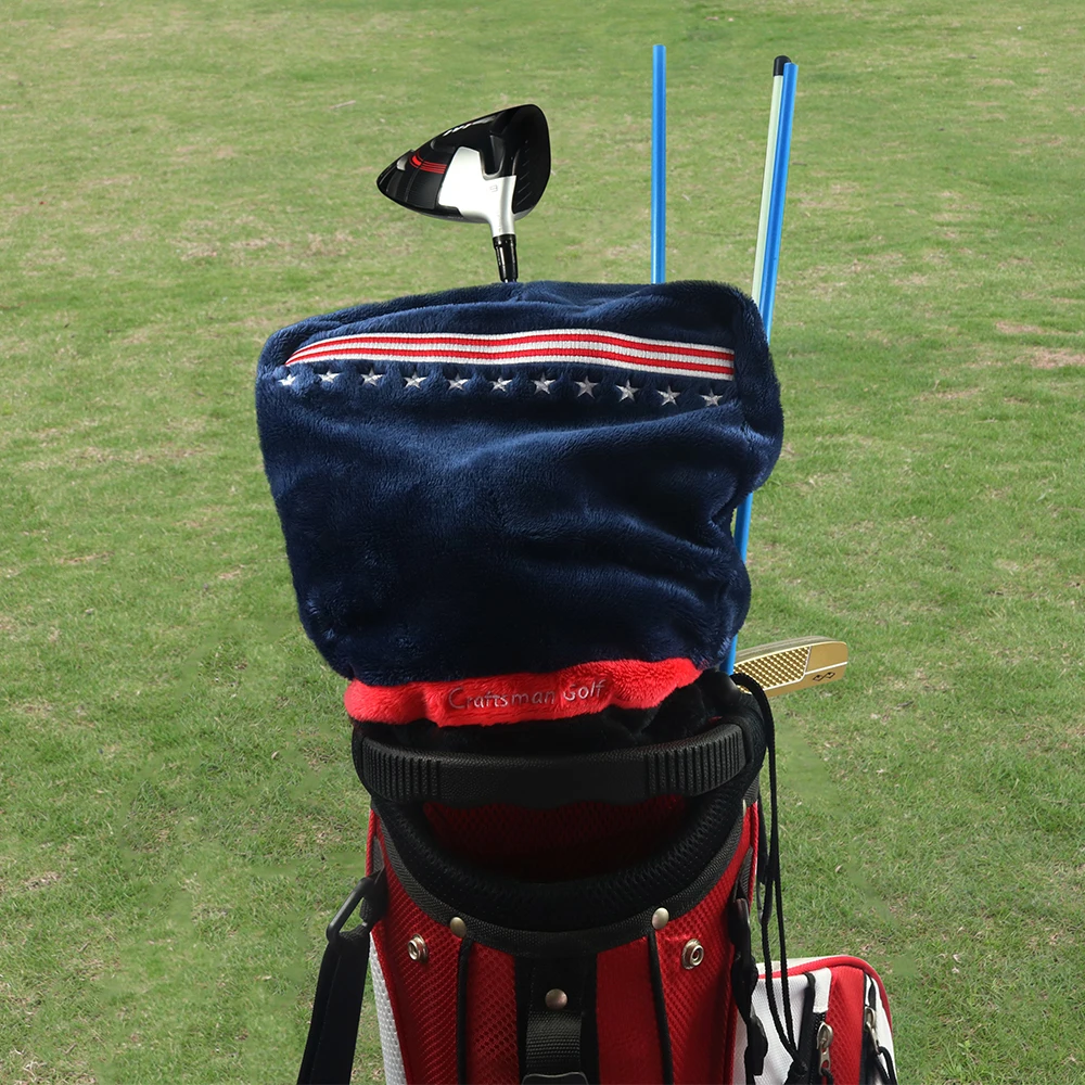 Remeselník Golf Železa Kryt Golf Železa Klin Club Bag Golf Hlavu Krytie USA Hviezda