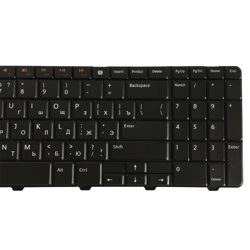 Ruská Klávesnica pre Dell Inspiron 15 15R N M 5010 N5010 M5010 0Y3F2G NSK-DRASW 0JRH7K 9Z.N4BSW.A0R RU Black notebooku, klávesnice