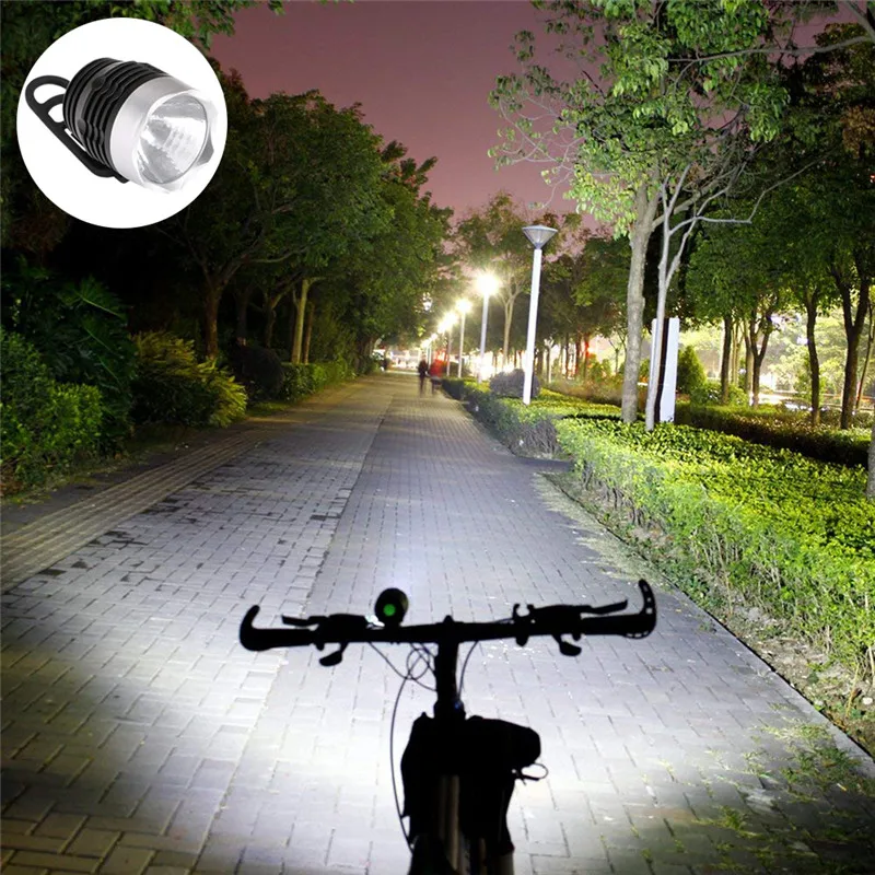 SANYI Bicyklov Svetla 5000 Lumenov Svetlomet 3 Režimy Blesku Baterky, LED Bicykel Predné Svetlo na Čítanie