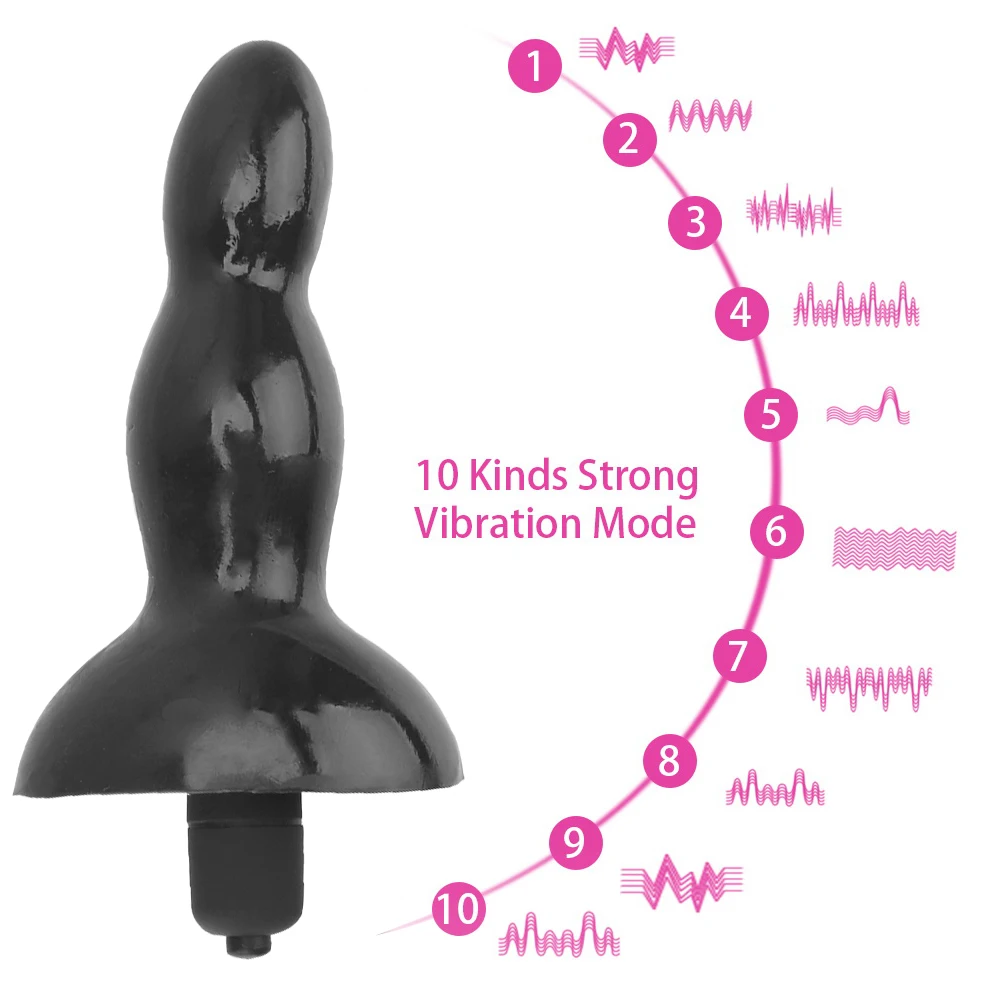 Sexuálne Hračky pre Ženy Análny Vibrátor Prostaty Masér Sex Produktu 10 Režim Orgazmus Masturbator S Bullet Vibrátor Klitoris Stimulátor