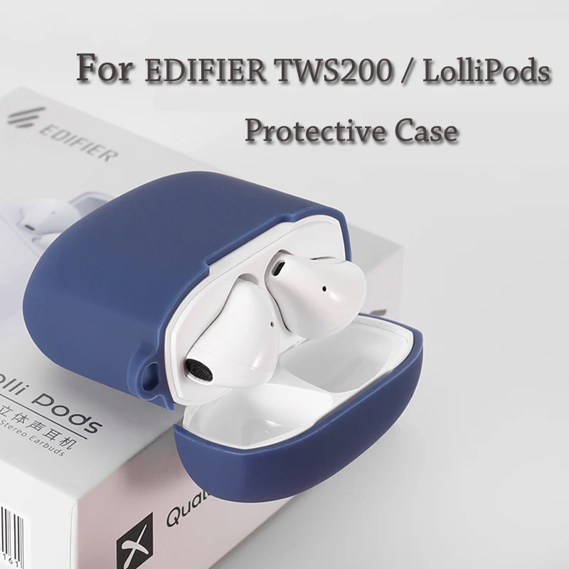 Silikónové puzdro Pre EDIFIER LolliPods Ochranné Bluetooth Bezdrôtové Slúchadlá Kryt Pre EDIFIER TWS200 Slúchadlá Prípadoch Príslušenstvo