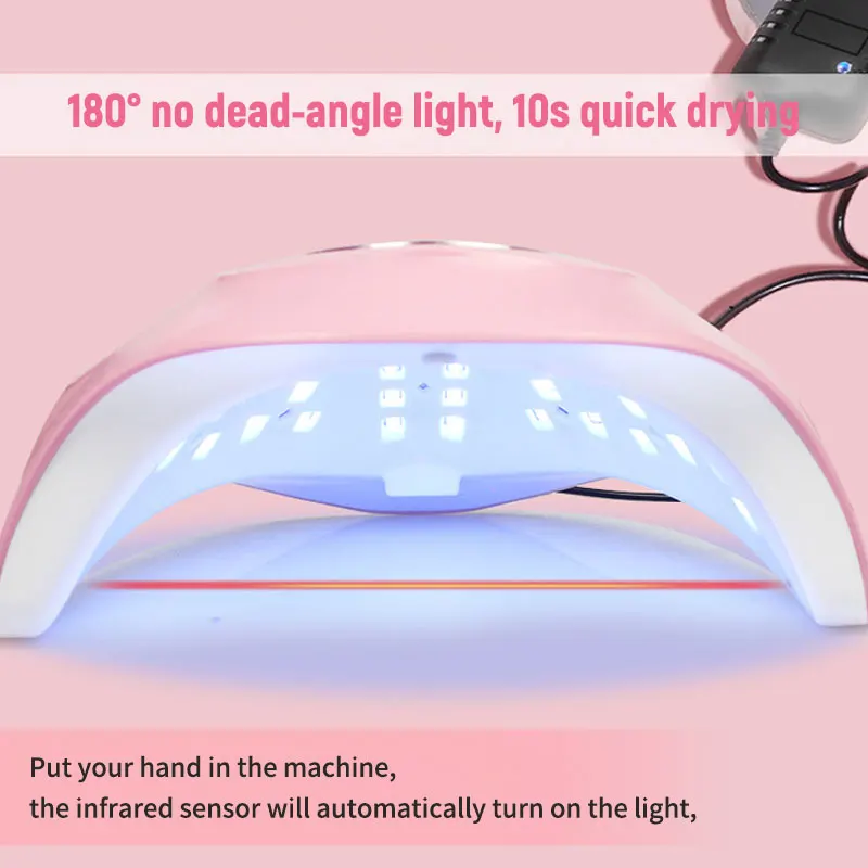 Silný UV LED Lampa na Nechty Manikúra Stroj pre UV LED Gél poľský Sušenie Lampa na Nechty, Gél na Vlasy 42 Led Lampa Manikúra