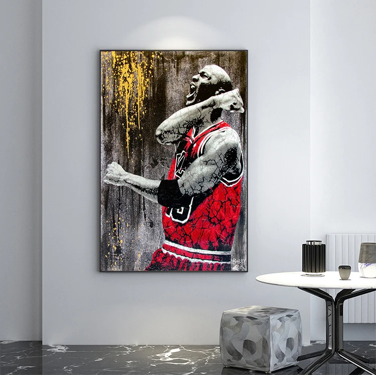 Skvelé Basketbalové Hráča idol Kobe Bryant Plagát Obývacia Izba Dekorácie Plátno na Maľovanie na Stenu Umenie Domov Deocor (Bez Rámu)