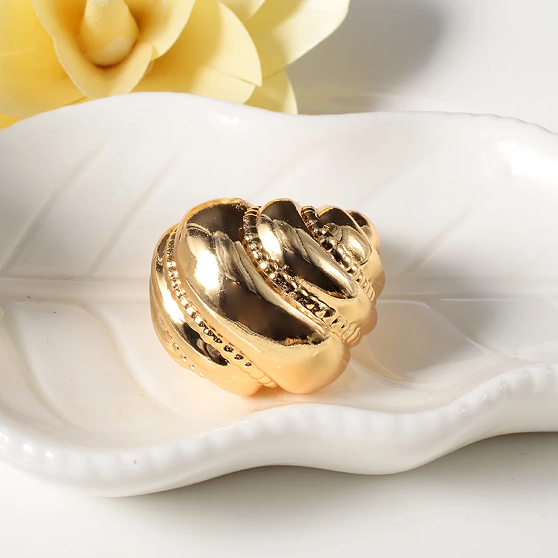 Slnečné Šperky Veľký Kruh 2020 Nový Dizajn, Kvalitný Medený Prsteň, Šperky Pre Ženy Koktail Krúžok Pre Strany Na Denné Nosenie, Angažovanosť
