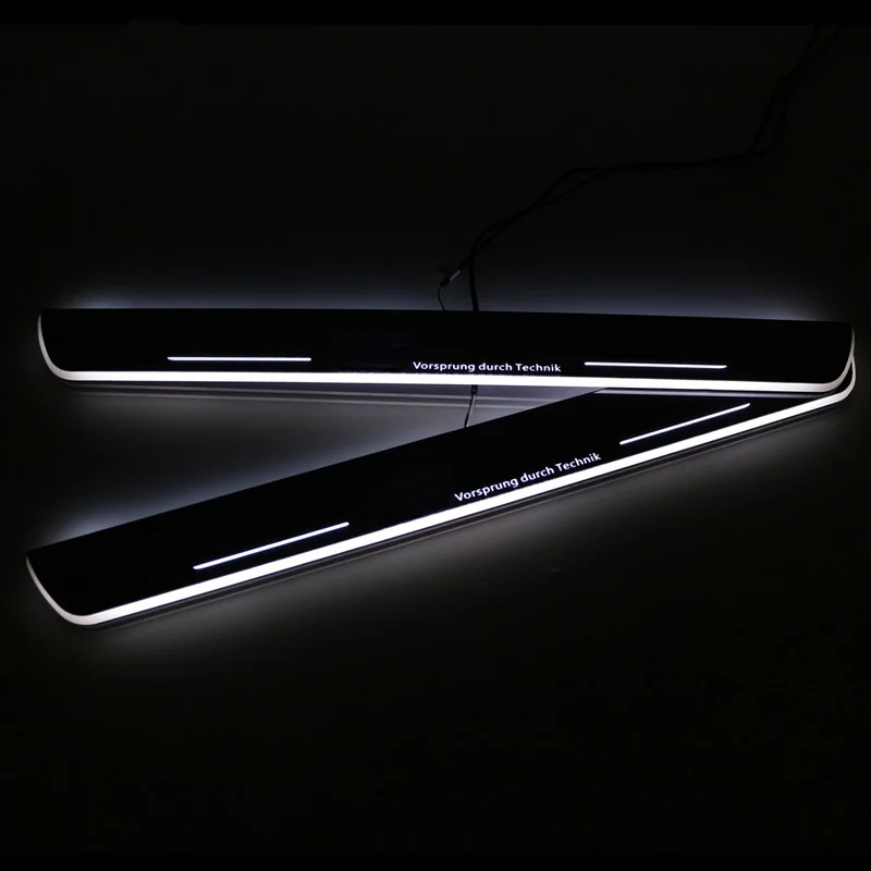 SNCN LED Auto Šúchať Doska Výbava Pedál Dvere Prahu Dráhy Pohybujúcich Vitajte Svetlo Pre Audi A1, A3, S3 Sedan 2016 Príslušenstvo