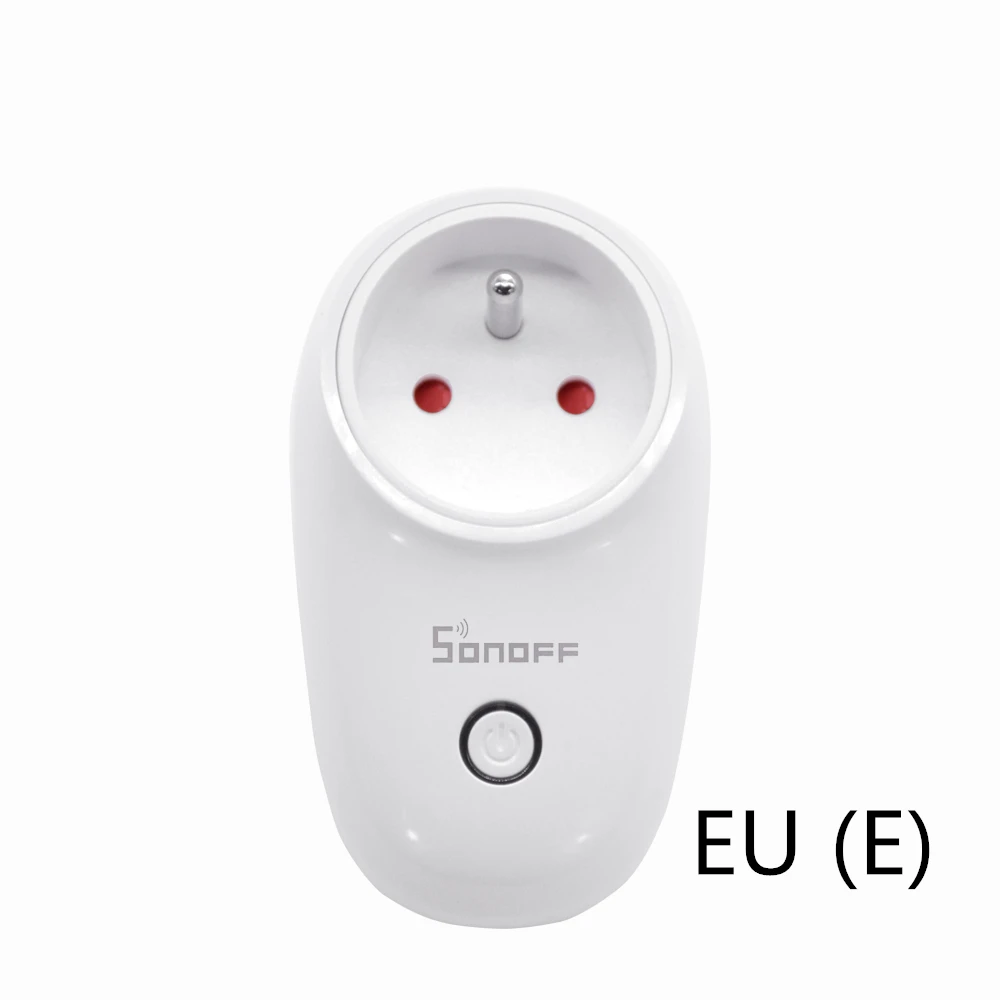 Sonoff S26 WiFi Smart Zástrčky UK/EÚ Bezdrôtový Napájacie konektory Smart Home Relé Prepínač Bezdrôtového Diaľkového Ovládania Práce S Alexa
