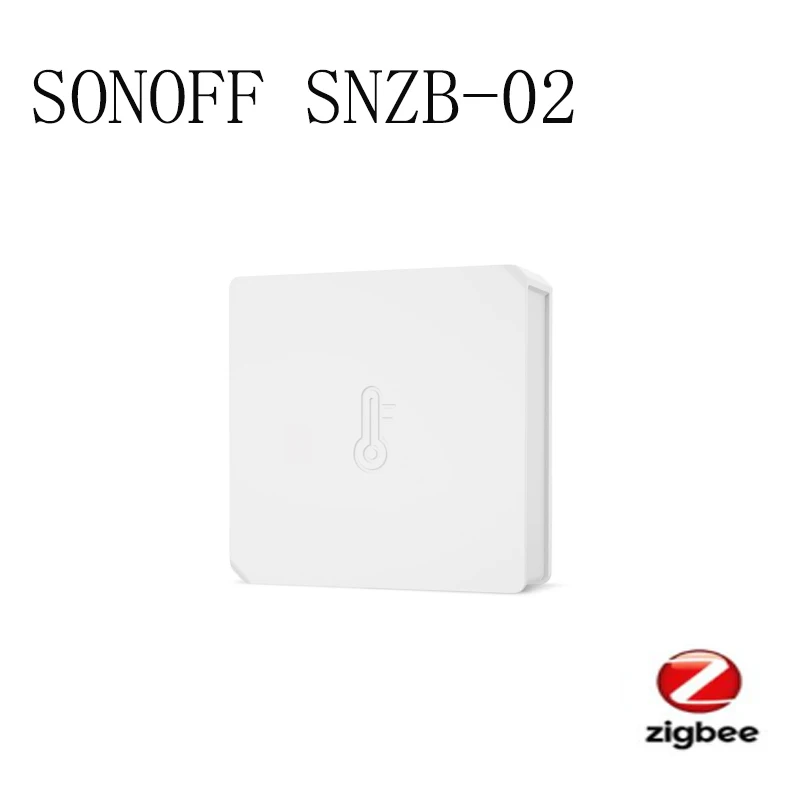 SONOFF SNZB-02 ZigBee Teplota A Vlhkosť, Senzor Reálnom Čase Low-battery Oznámenie WorksSONOFF ZigBee Most EWeLink APP