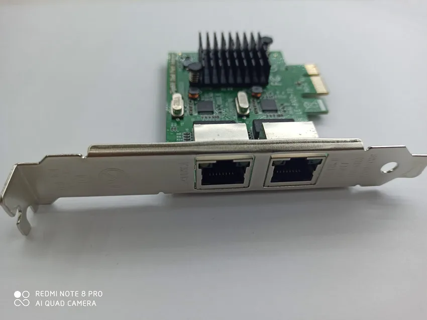 SOUPEI 2 Port Gigabit PCIE Sieťového Adaptéra PCI-e X1, aby RJ45 Adaptér Self-adaptívne na 10M/100M/1000M Sieťový Prenos