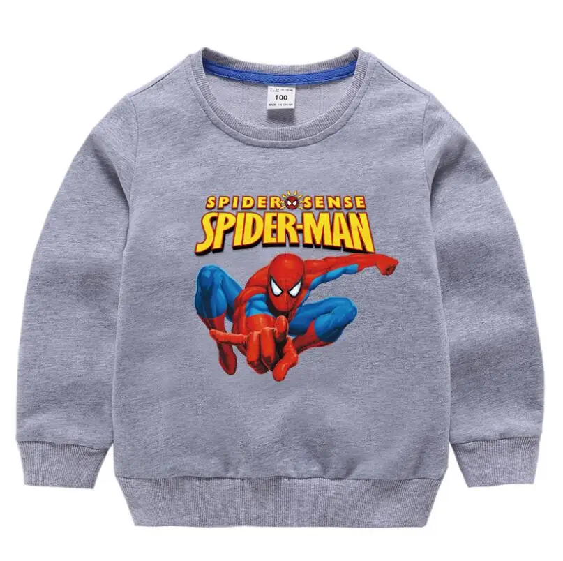 Spiderman deti hoodies deti mikiny batole Detské oblečenie Chlapci Dievča oblečenie na jeseň Top t shirt Dieťa Športové oblečenie, Pulóvre