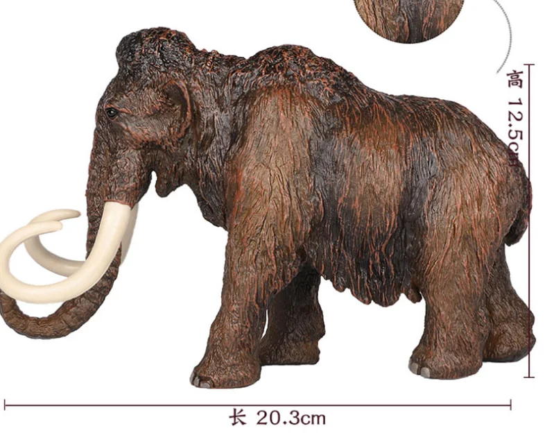 Staroveké mamuta, hračky špeciály veľké zviera realistický model