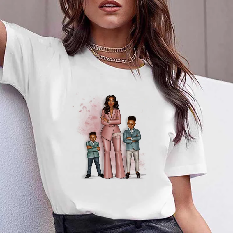 Super Mama T-košele pre Ženy, Matky Lásku Tlač Ružové tričko Tees Tričko Femme harajuku Móde T Košele, Topy Streetwear Oblečenie