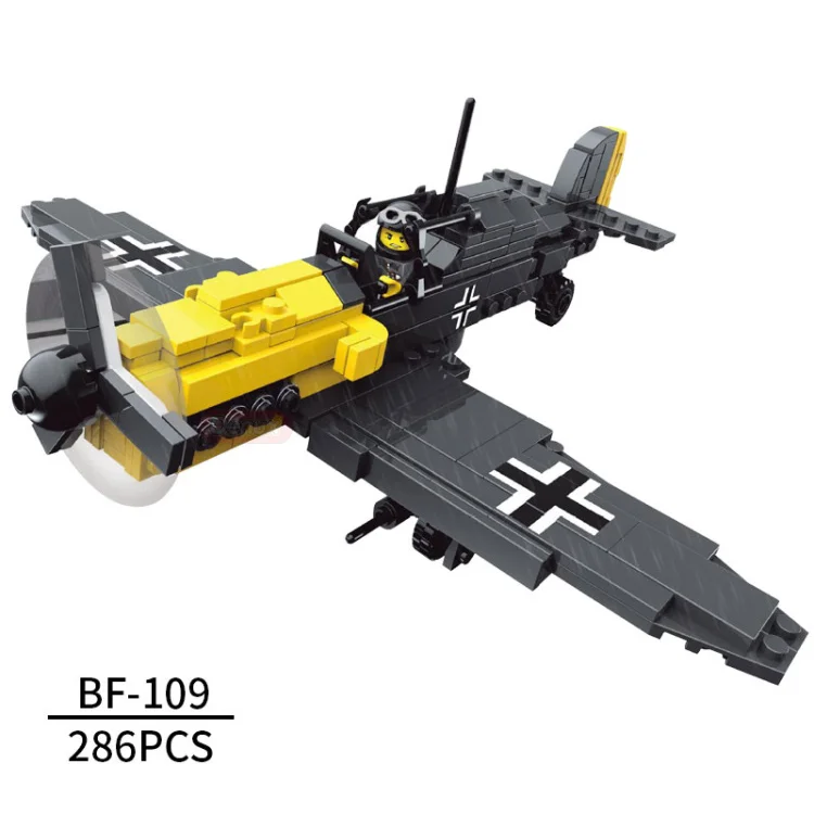 Svetovej vojny Lietania Tiger fighter stavebným vzdušných síl číselné údaje P40 spitfire ar196 F4U bf109 pt17 p510 p47 model zbierka hračiek