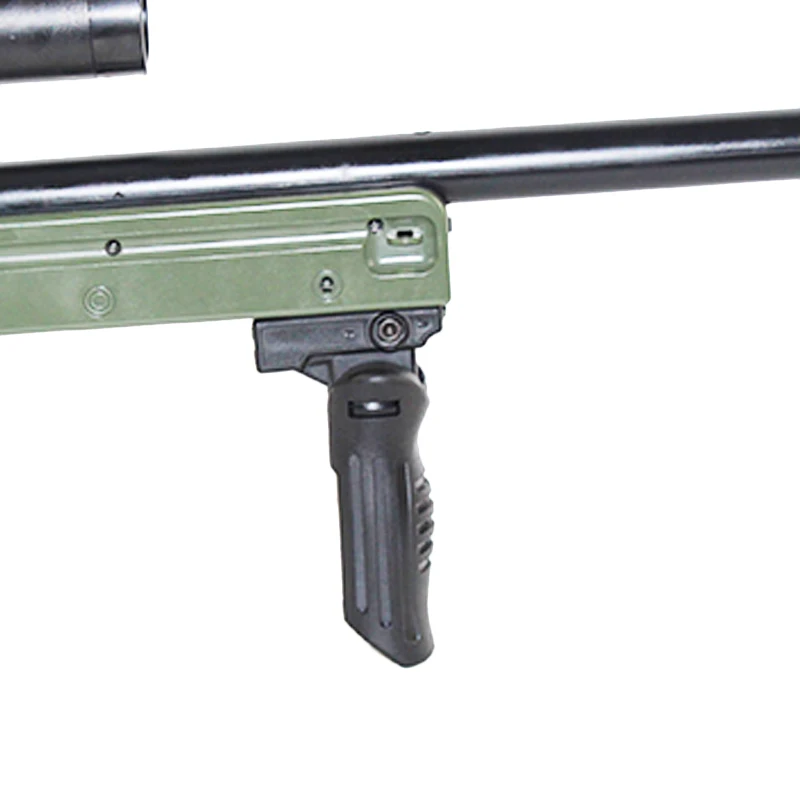 Taktické Polymér Airsoft Puška Zložiť Rukoväť Pre QD 20 mm Picatinny Rail Vertikálna Rukoväť Skladací Bipod Rukoväť Lov Príslušenstvo