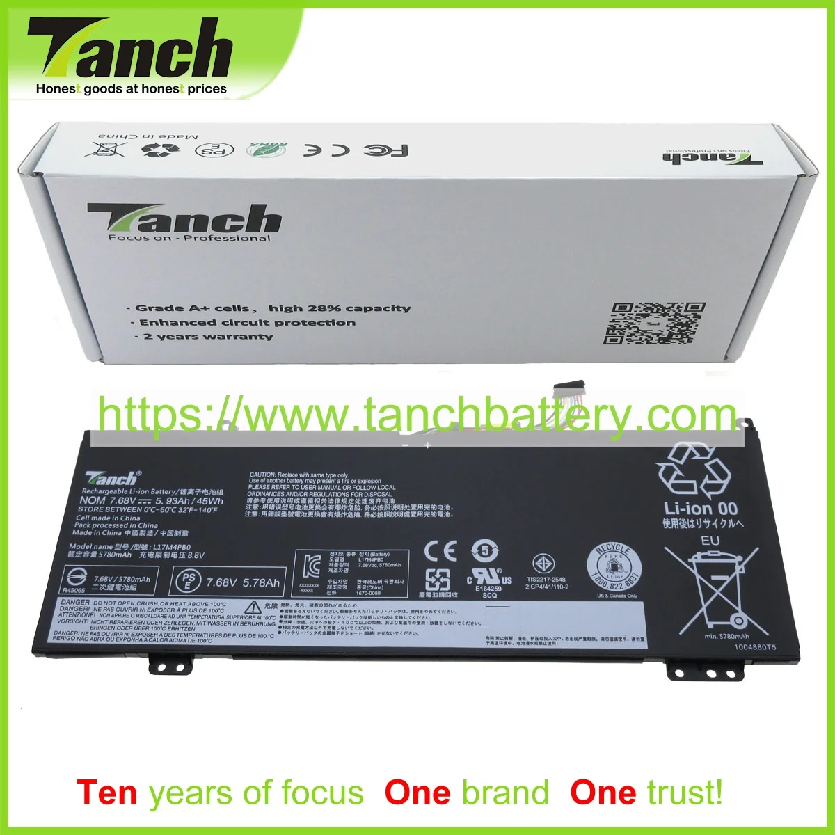 Tanch Notebook Batéria pre LENOVO 5B10Q16067 3ICP4/41/110 5B10W67403 Vzduchu 14 Jogy 530 530S Ideapad -15IKB 7.68 V 4cell