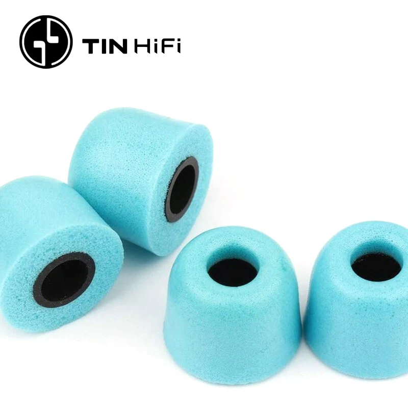 TINHIFI Modrá Pamäťová Pena Tipy pre HiFi Slúchadlá (3 pair)