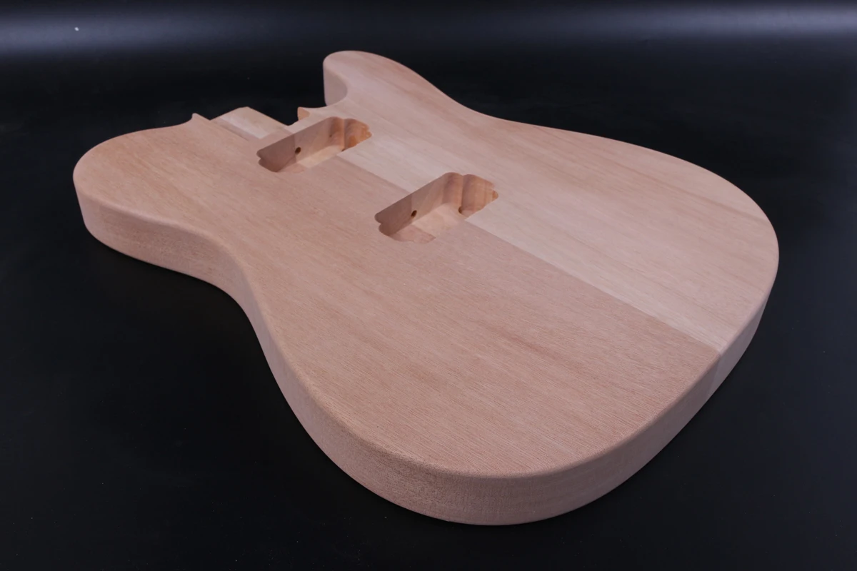 TL Štýl Nedokončené Fit Diy Elektrická Gitara, Telo Mahagón dreva Diy Elektrická Gitara Projektu Hand-made