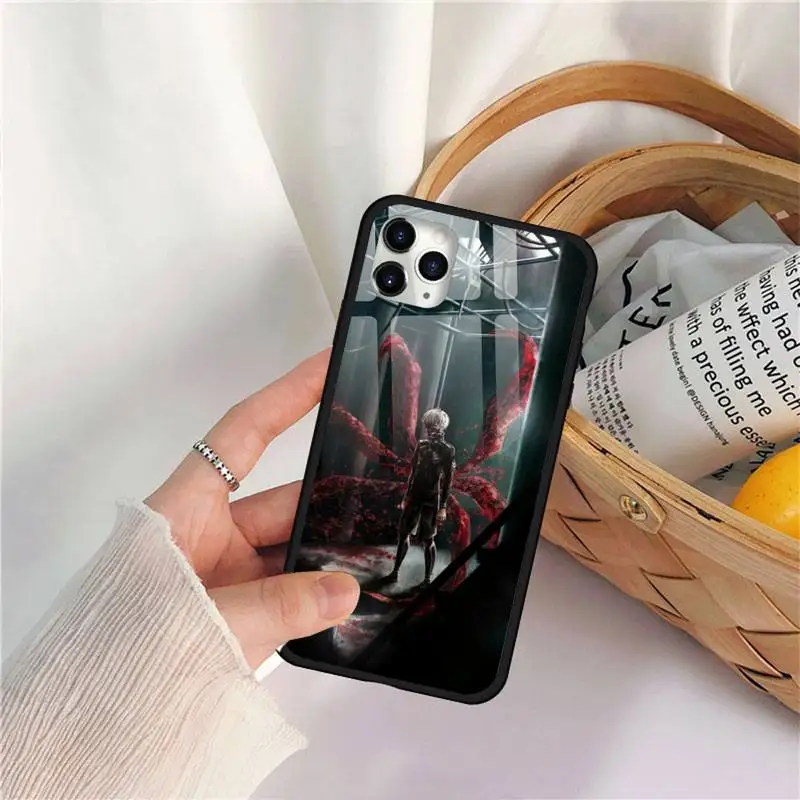 Tokio Vlkolakmi Vlkolak Anime Telefón Prípade Tvrdeného skla pre iPhone 11 12 mini pro XS MAX 8 7 Plus X XS XR