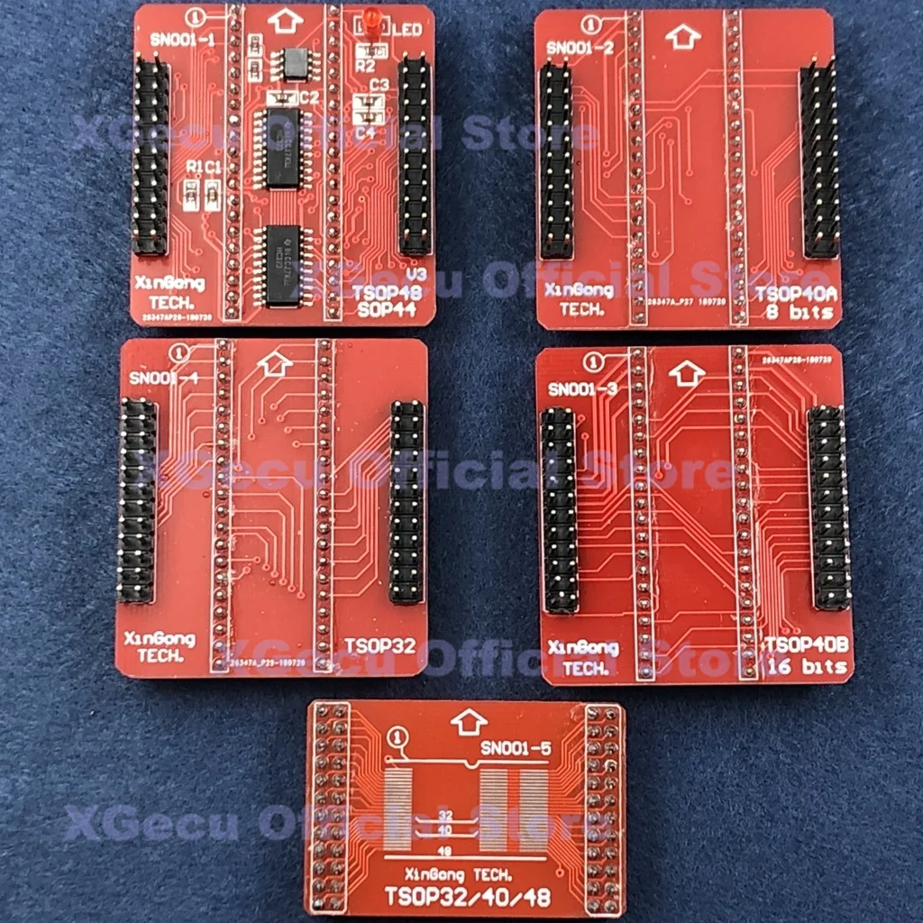 TSOP32/40/48 adaptér pre XGecu TL866A TL866CS TL866II Plus USB Univerzálny Programátor SPI Flash