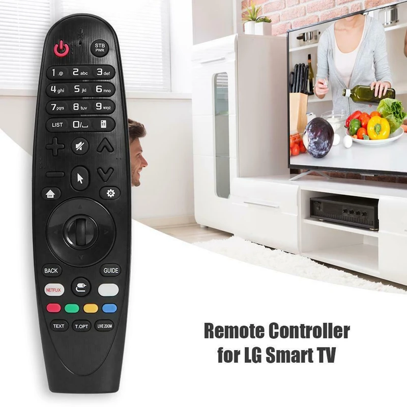 TV Diaľkové Ovládanie Náhradná pre LG Smart TV AN-MR18BA AKB75375501 AN-MR19 AN-MR600
