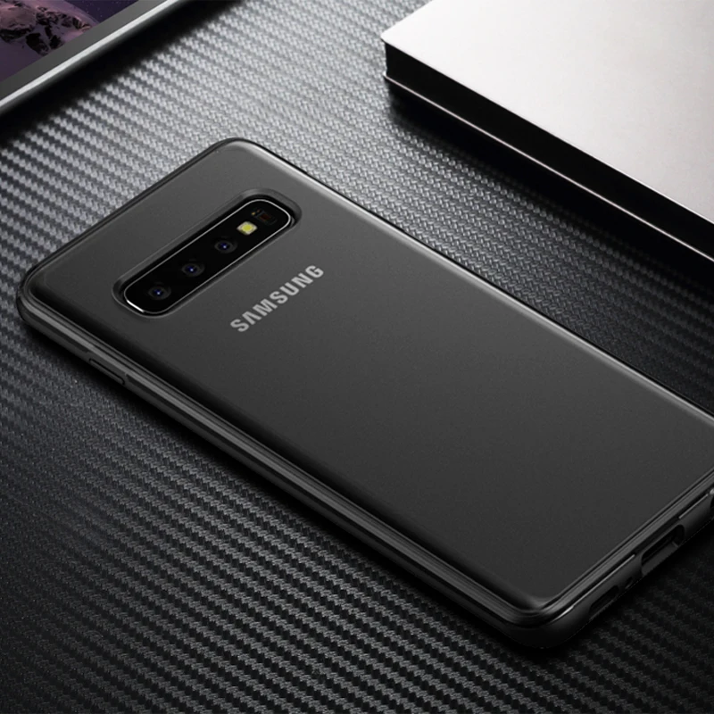 Ultra Tenký Telefón Coque Pre Samsung Galaxy s rezacím zariadením S10 e S10e Lite Plus Luxusné Ultra-tenké matné textúry Prípade Pevného PC Zadný Kryt Fundas
