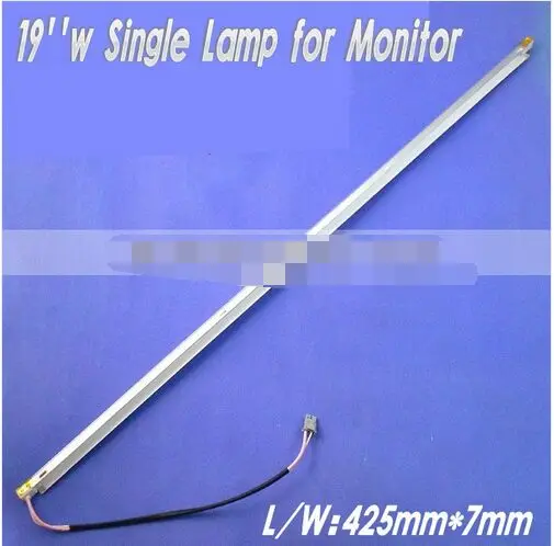 Univerzálny 19 palcové širokouhlé CCFL Jednej Lampy pre Monitor LCD w/ Rám Podsvietenie Montáž 425mm*7mm Doprava Zadarmo