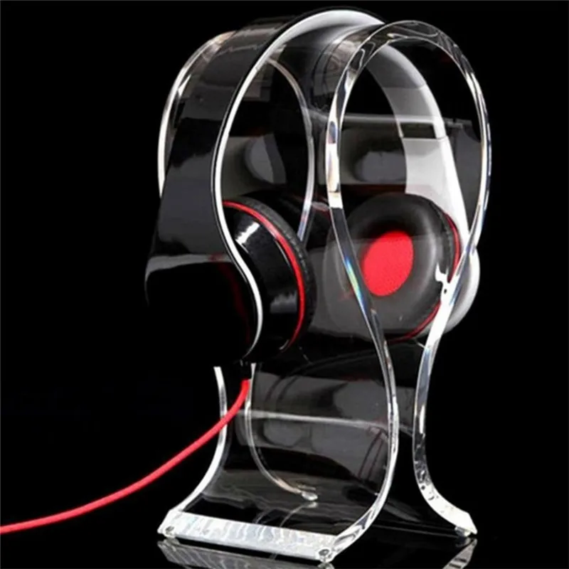 Univerzálny Slúchadlo Headset Vešiak Držiak U-typ Slúchadiel Stôl Displeja, Stojan, Akryl Pre Slúchadlá Príslušenstvo