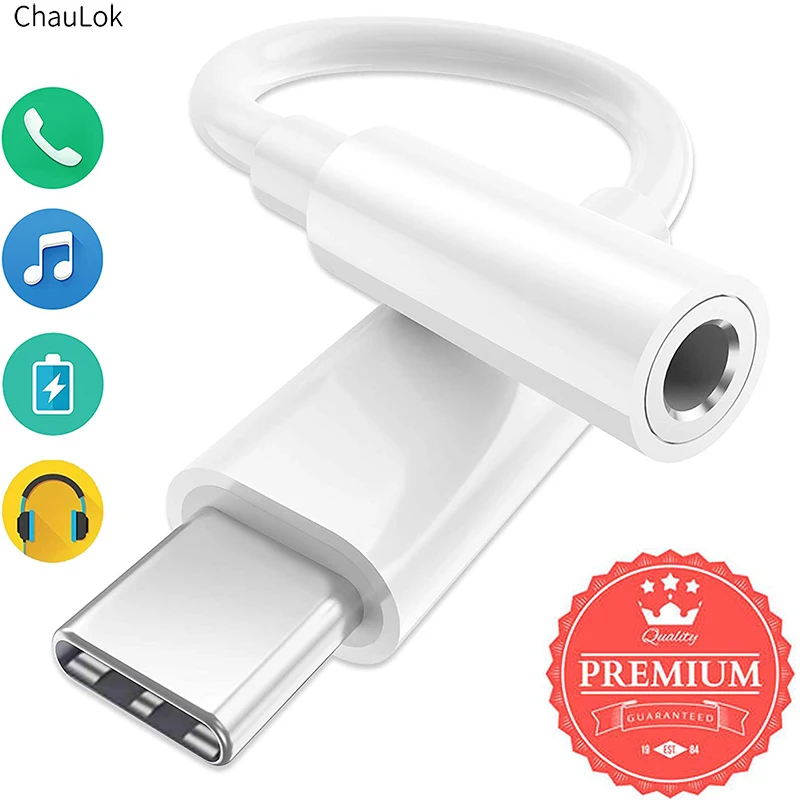 USB Typu C na 3,5 mm Jack pre Slúchadlá Adaptér 3.5 AUX, USB C do Aux Audio Modul Kábel Kábel Hi-Res DAC Na Google Pixel 4 3 2 XL