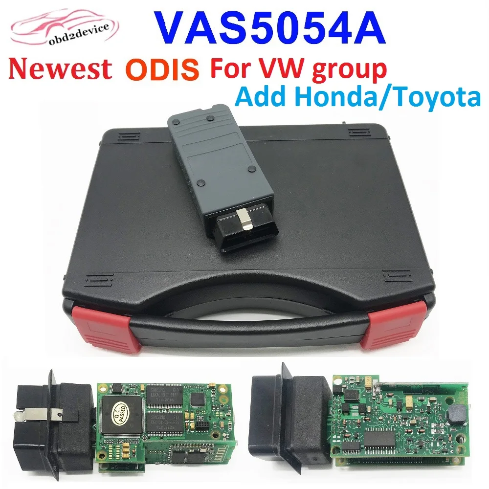 VAS 5054a ODIS V5.26 OKI M6636B Plný Čip pre w Auto Diagnostické VAS5054A dois Auto Skener na Ho-da Toyta Bluetooth pripojenie