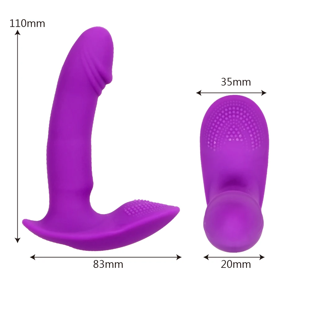 VATINE Stimulátor Klitorisu G Mieste Sexuálne Hračky pre Ženy Análny Vibrátor Ženská Masturbácia Vaginálne masáž Nositeľné Vibrátor, Dildo