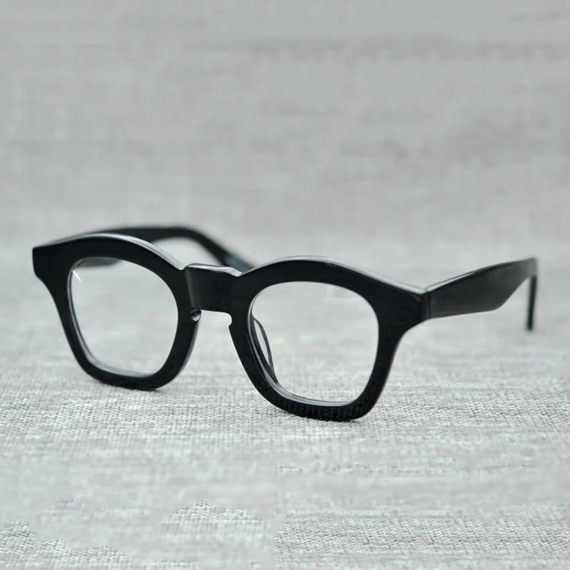 Vazrobe retro okuliare rámy muž falošné módne okuliare mužov retro janpanese blbecek okuliarov na predpis optické