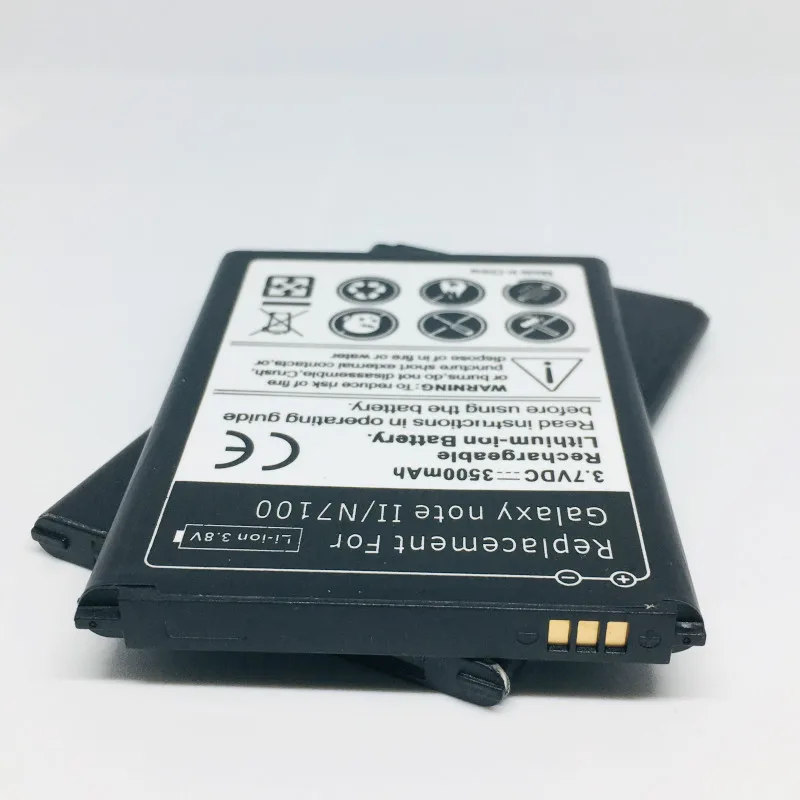 Vysoká Kvalita EB595675LU Pozn.2 Náhradné Batérie pre Samsung Galaxy Note 2 N7100 N7105 N7102 T889 L900 N7108D Batérie Note II