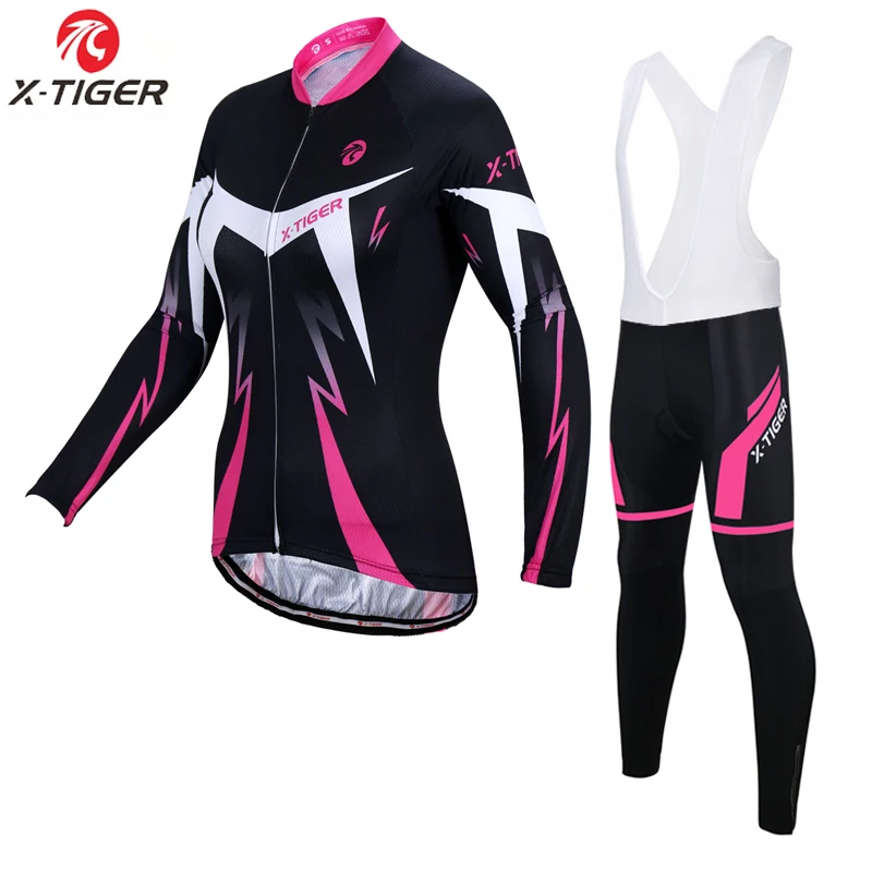 X-Tiger, Anti-UV Jarné Dámske Cyklistické Oblečenie Polyester Požičovňa Cyklistiku Cycling Cyklistické Oblečenie, Cyklistické Dresy Nastaviť