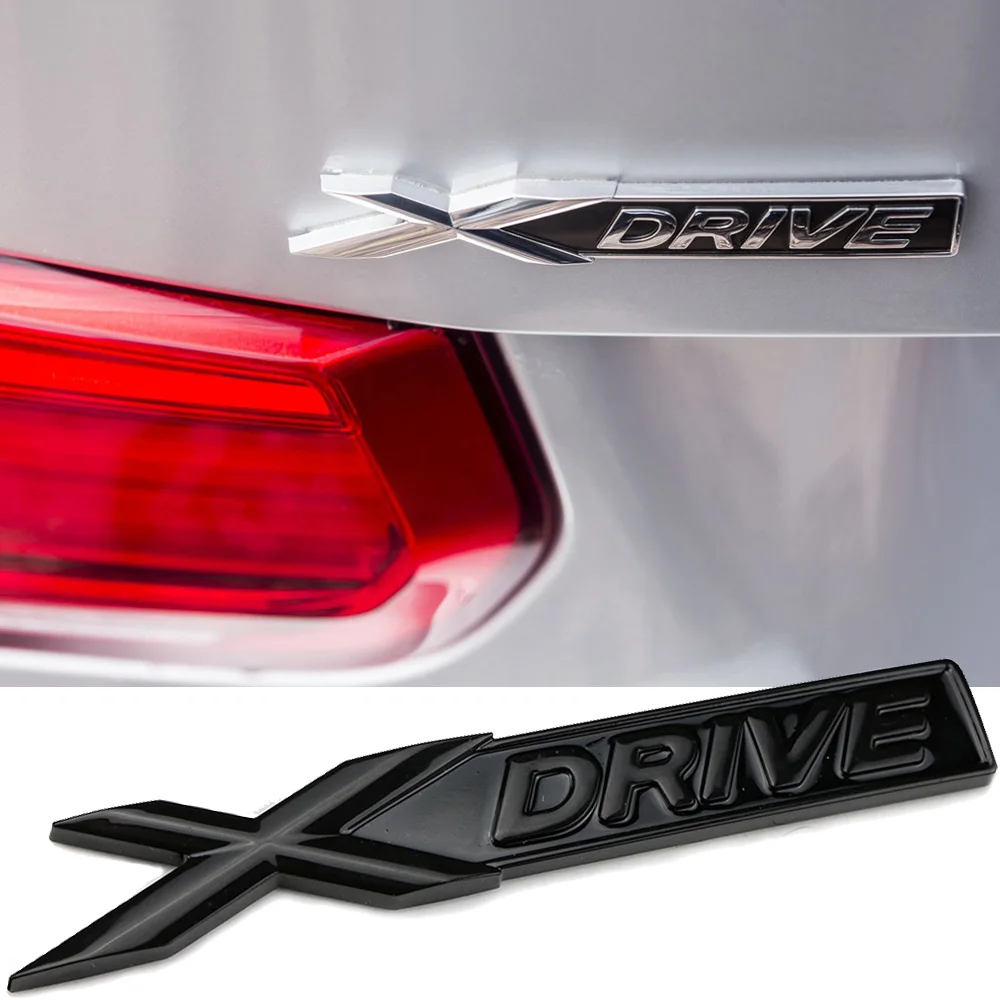XDRIVE Logo Nálepka Pre BMW X DISKU X1 X2 X3 X4 X5 X6, X8 M1 M2 M3 M4 M5 M6 M8 GT F26 F32 F36 F45 F46 batožinového priestoru Odznak Príslušenstvo