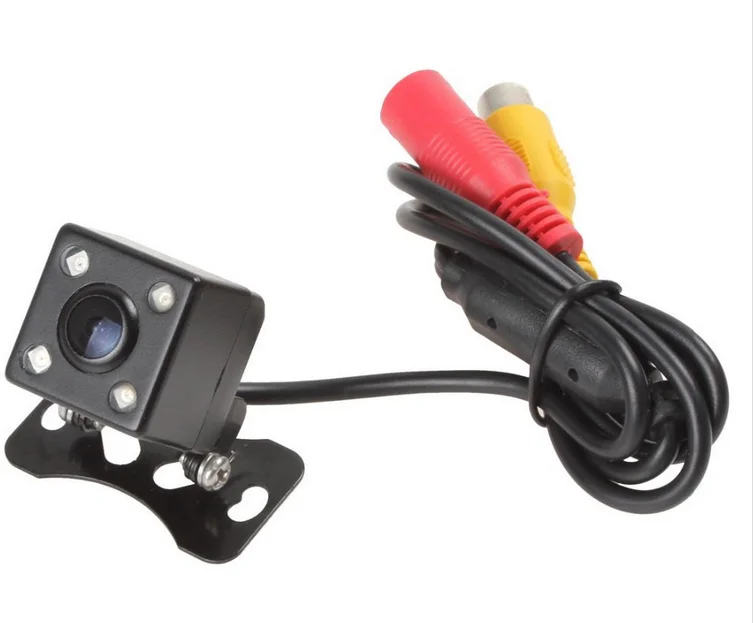 XYCING E314 Nepremokavé 4 Farba LED Auto parkovacia Kamera Auto Backup Fotoaparát, HD obrazový Snímač Vozidla Parkovanie Spätné Pomoci