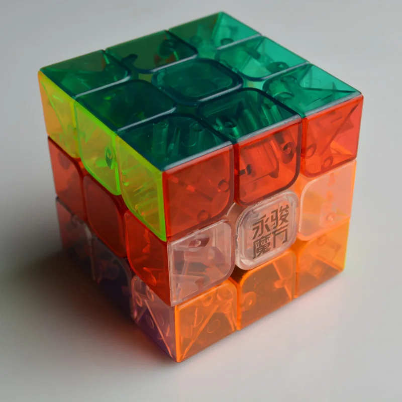 YongJun Yulong 3x3x3 Rýchlosť Twist Magic Cube Puzzle Vzdelávacie Hračka Pre Chrildren