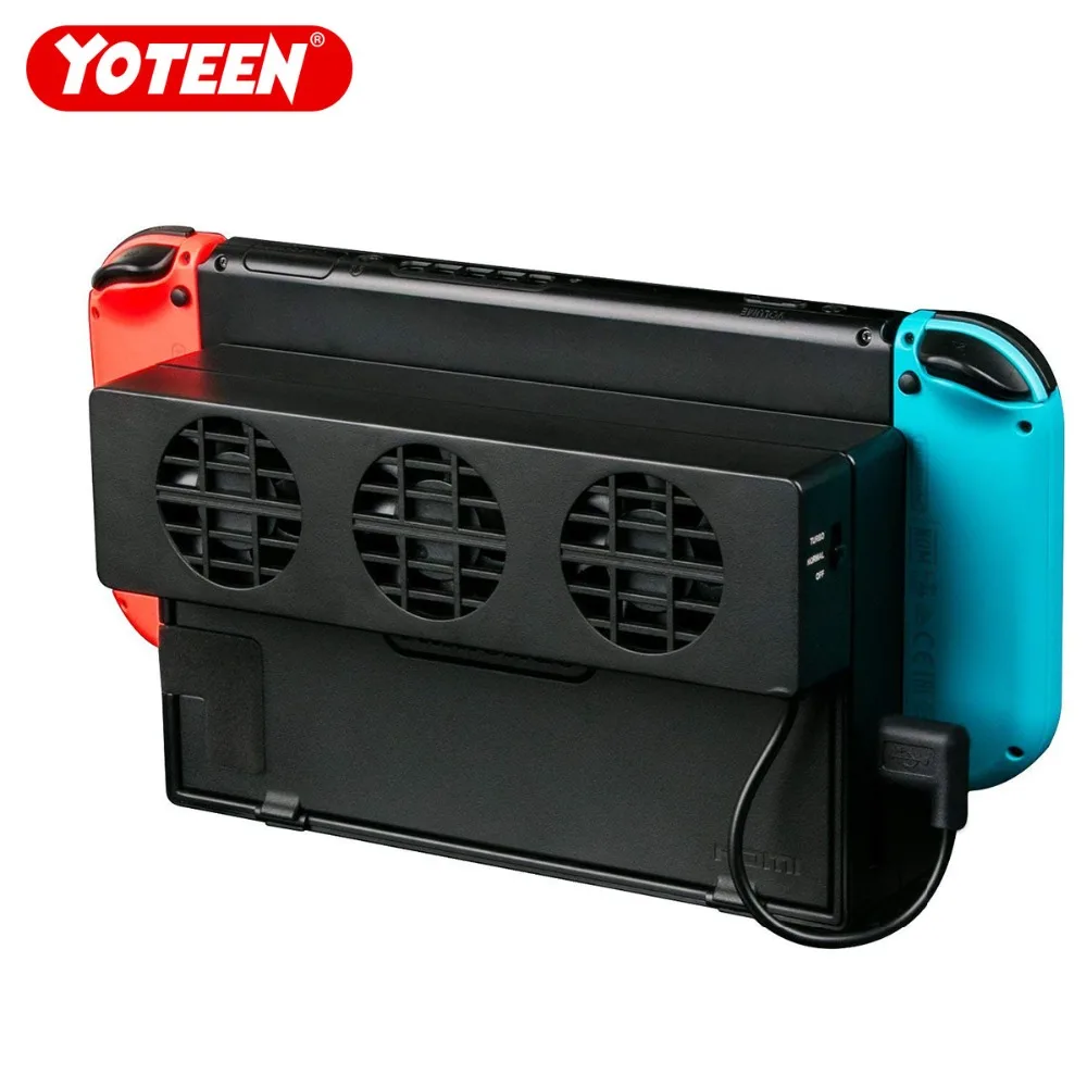 Yoteen Externý USB Power Chladič Pre Nintendo Prepínač Dokovacej Stanice, USB Turbo Chladiaci Ventilátor Pre NS Pôvodné Dock