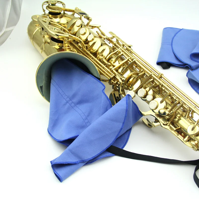 Zbrusu NOVÁ Čistiaca sada pre Tenor Saxofón Sax Tela, Krku Tampón Saxofón interiéru handričkou Saxofón drhnutie nástroj