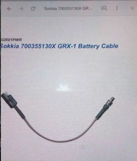 Zbrusu nový Sokkia GRX-1 batérie kábel usb(5-pin-SAE),SOKKIA GRX1 SAE KÁBEL usb(5PIN)
