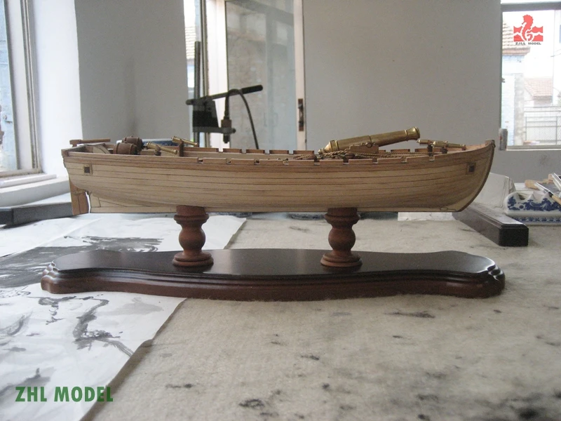 ZHL Chalupa 1834 model lode dreva