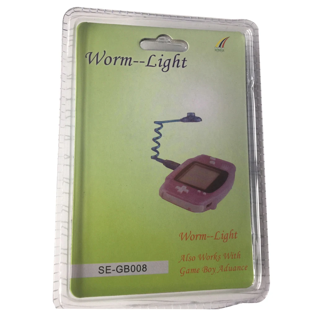 Červ Svetlo Osvetlenie LED Svietidlá pre GBA/VOP/GBP Konzoly WormLight Flexibilné pre Gameboy Advance/Gameboy Color/Gameboy Vrecku