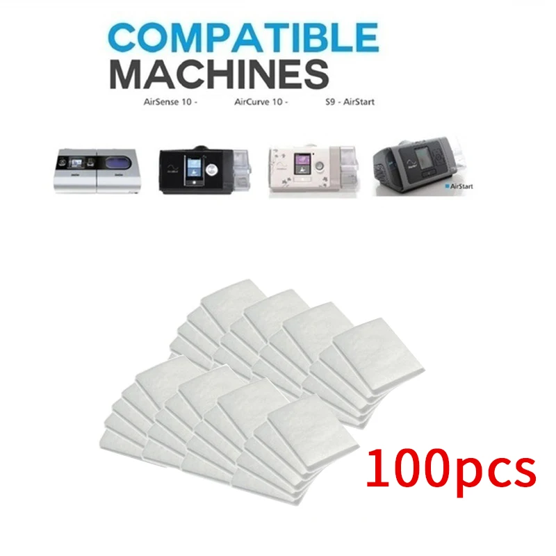 100ks S9/S10 CPAP Jedno Univerzálne Náhradné Filtre pre ResMed AirSense