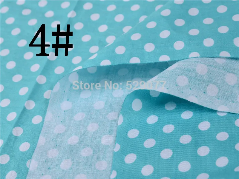 10pcs 40x50cm Bodky série bavlnená tkanina patchwork handričku pre Ručné šitie, prešívanie Dieťa A Detí Listy Šaty Materiálu