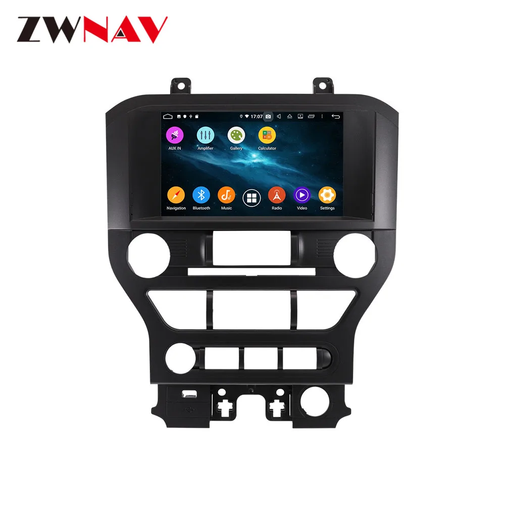 128G Carplay Android 10 Auta GPS Navigácie Pre Ford Mustang+ Autostereo Headunit Multimediálny Prehrávač Car Rádio magnetofón