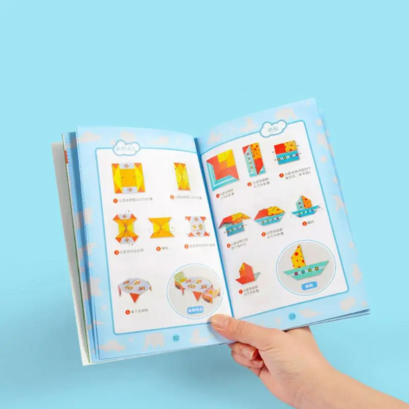 152pcs Origami Papier Cartoon Zvierat Knihy, Hračky Deti DIY Dieťa Raného Vzdelávania Vzdelávanie Mš Dary