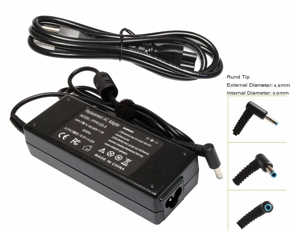 19.5 V 4,62 A 90W AC Notebook Adaptér Nabíjačky Pre HP 741727-001 h6y89aa h6y89aa h6y88aa ppp012d-s ppp009c 710413-001 710414-001 7099