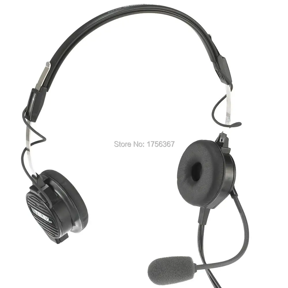 2 KS Uší Mikrofón bavlna náhradný kryt pre Telex Letec 850 slúchadlá(earmuffes/headset vankúš)