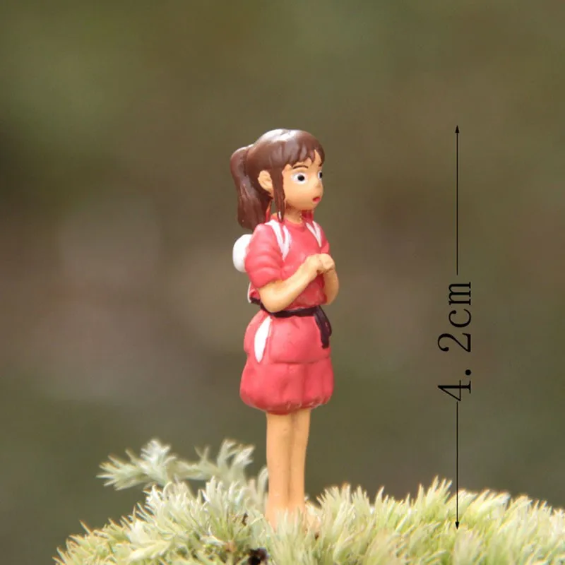 2 ks Č TVÁR a Chihiro Ogino Akcie Obrázok Japonské Anime Studio Ghibli Kaonashi Hayao Miyazaki Odvážneho Preč Údaje Dieťa Hračky